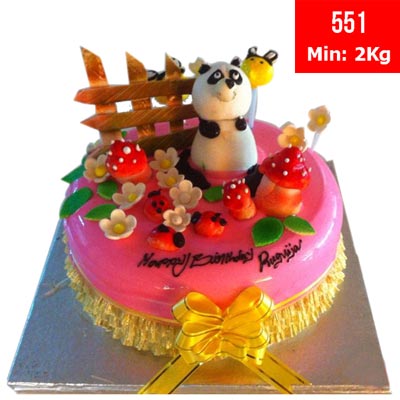"Round shape Special Cake - code551  (2kgs) - Click here to View more details about this Product